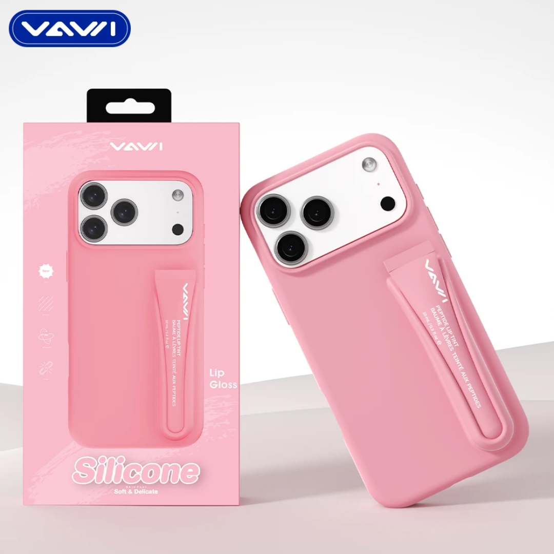 Glosséa GlowGrip Lip Pink Case – where beauty meets convenience.